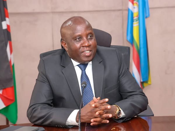 ICT and Digital Economy PS Eng. John Tanui, CBS while hosting the KICTAnet delegation