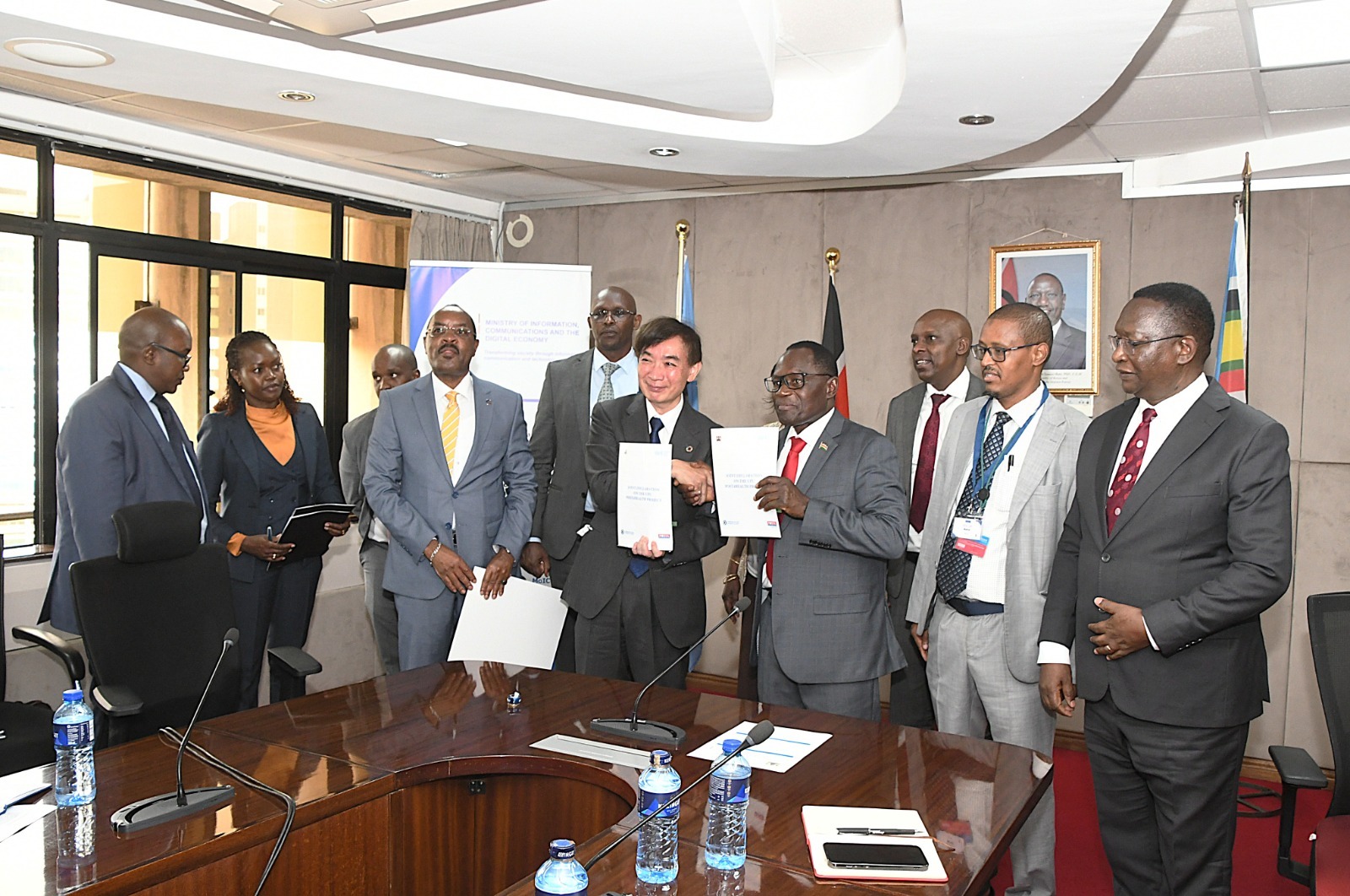 The Government is currently restructuring the Postal Corporation of Kenya (PCK) 