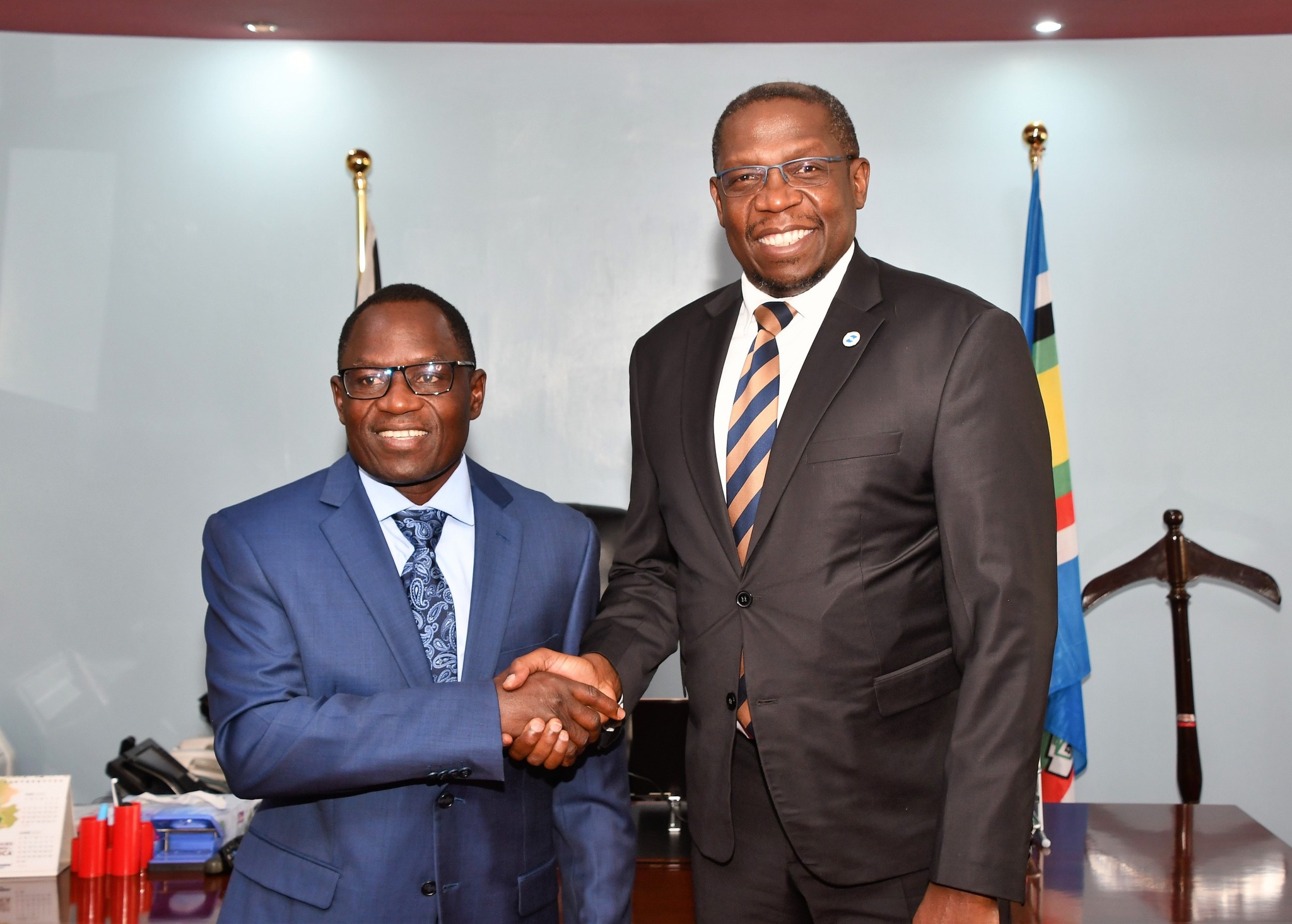 Nation Media Group CEO Pays Courtesy Call to PS Broadcasting and Telecommunications