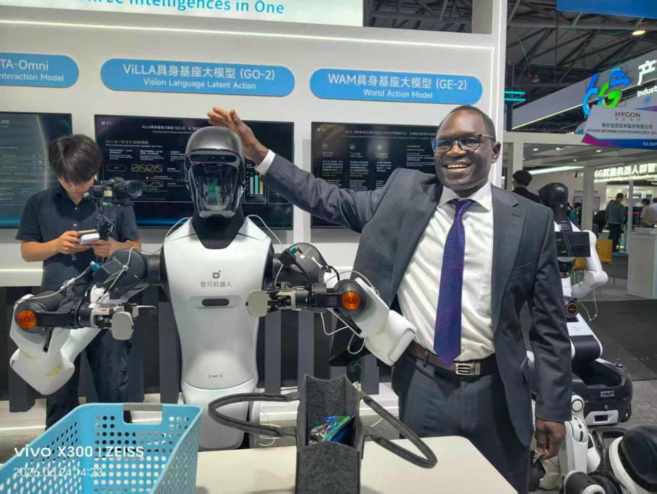 PS Stephen Isaboke, EBS, is representing Kenya at the MWC Shanghai 2026