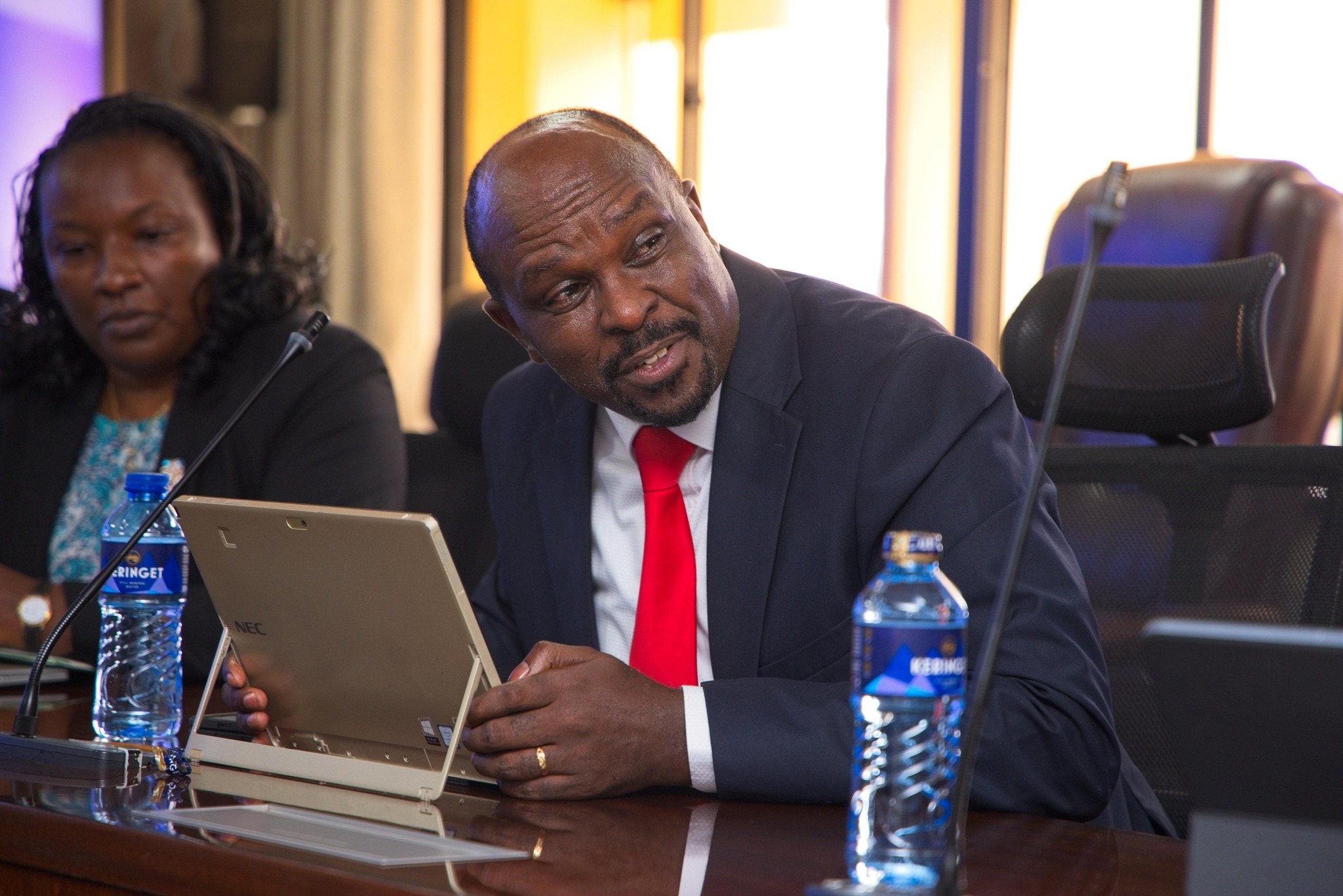 Cabinet Secretary Meets ICTA Leadership