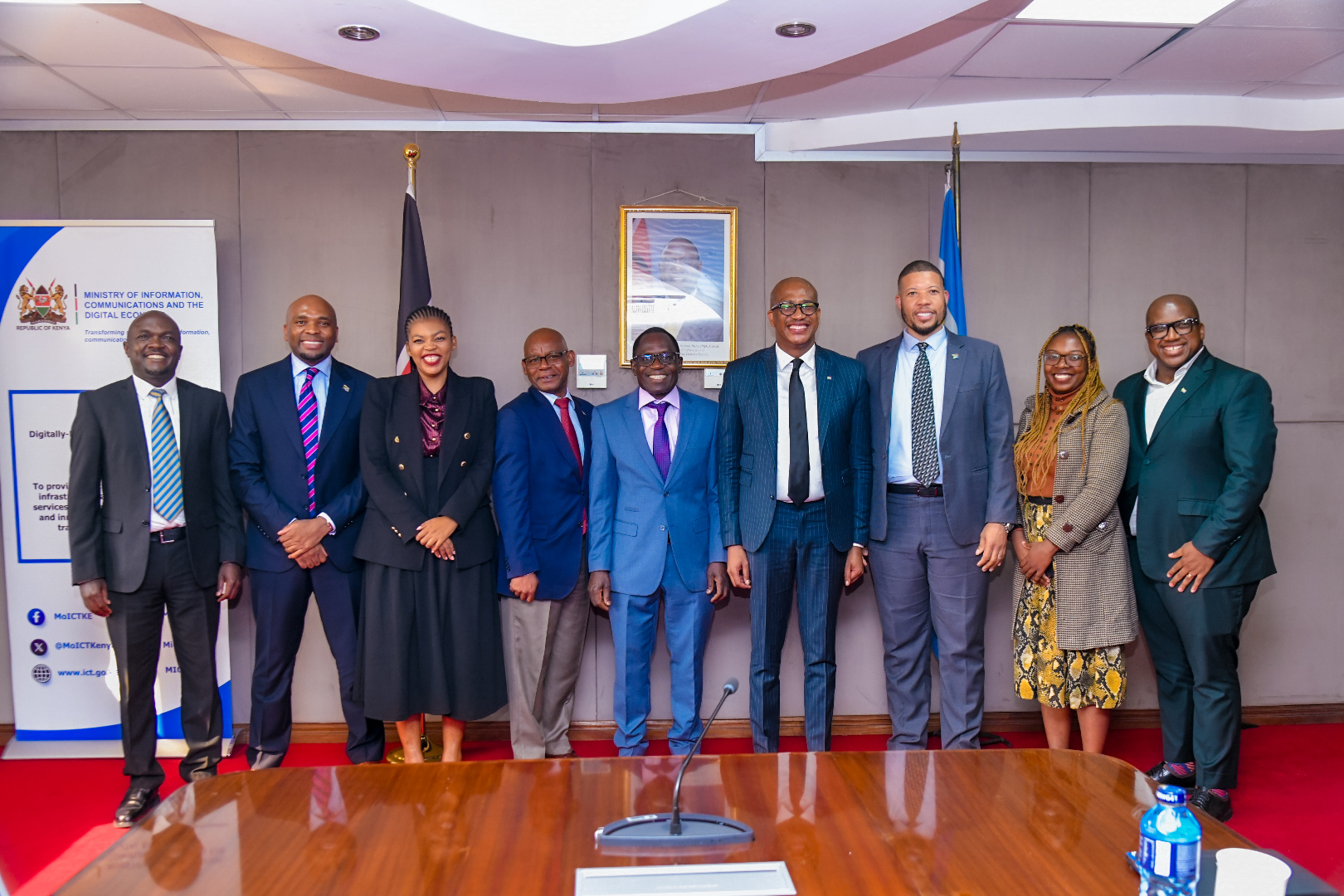 PS Stephen Isaboke Engages South Africa Delegation on Government Communication