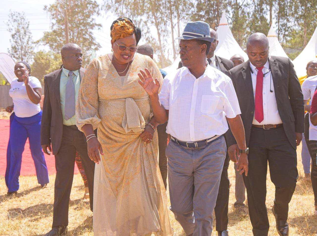 Foundation Stone Laying at Makuyu ICT Hub, Murang'a