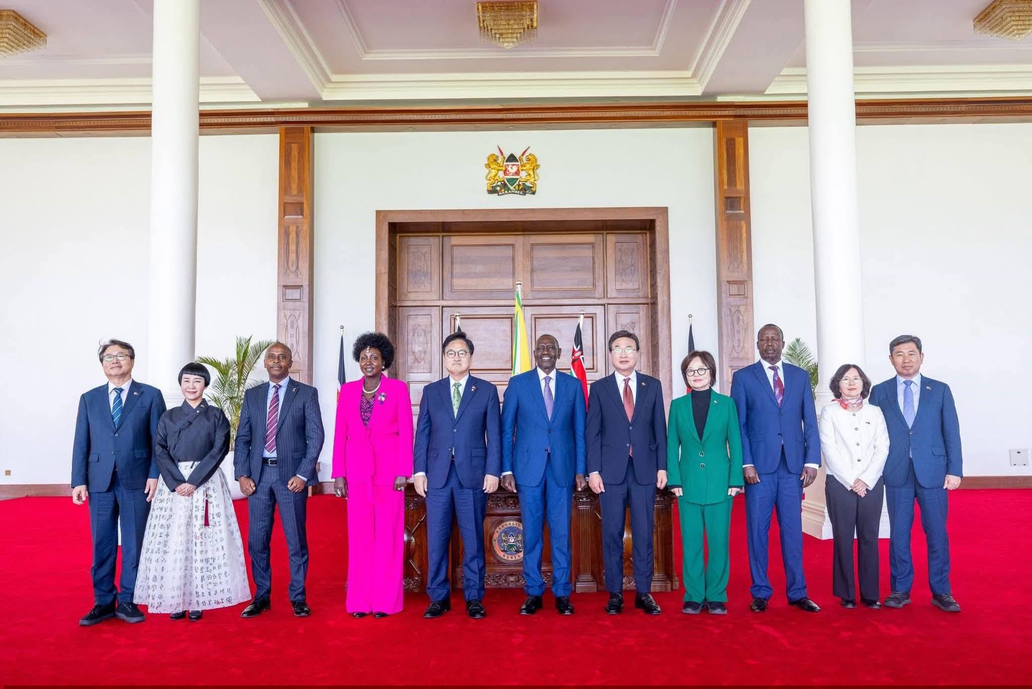 Cabinet Secretary Kabogo Joins Leaders at State House for Charter Award to Kenya-AIST 