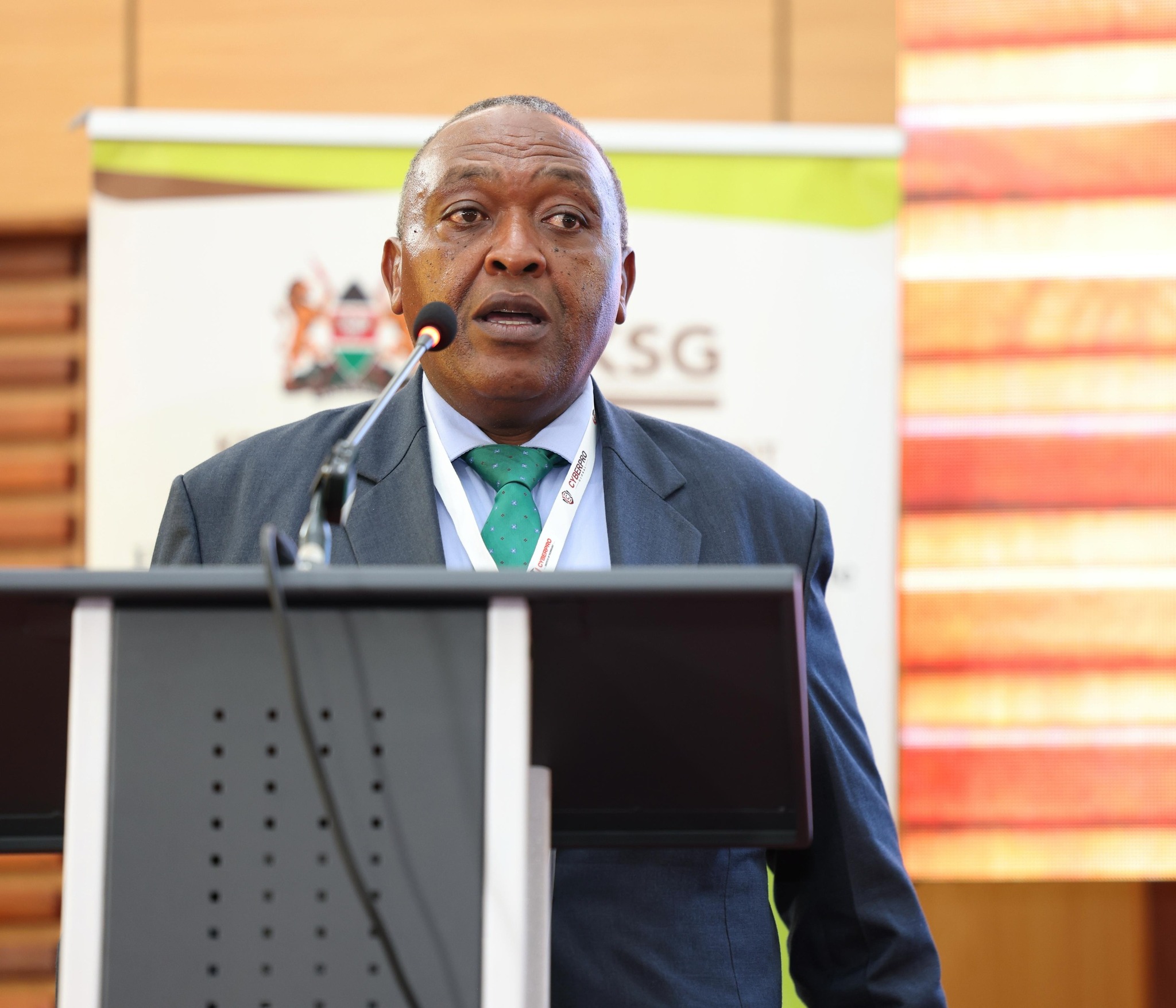 CS H.E. Hon. William Kabogo Gitau officially opens the Cyberweek Africa 2025