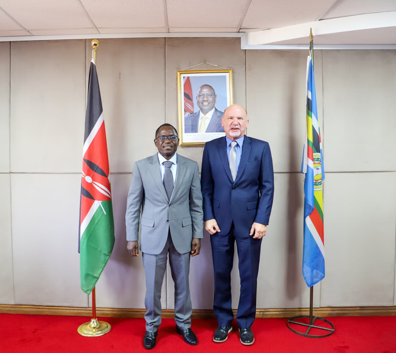 PS Isaboke Hosts iBuild Global Chairman and CEO