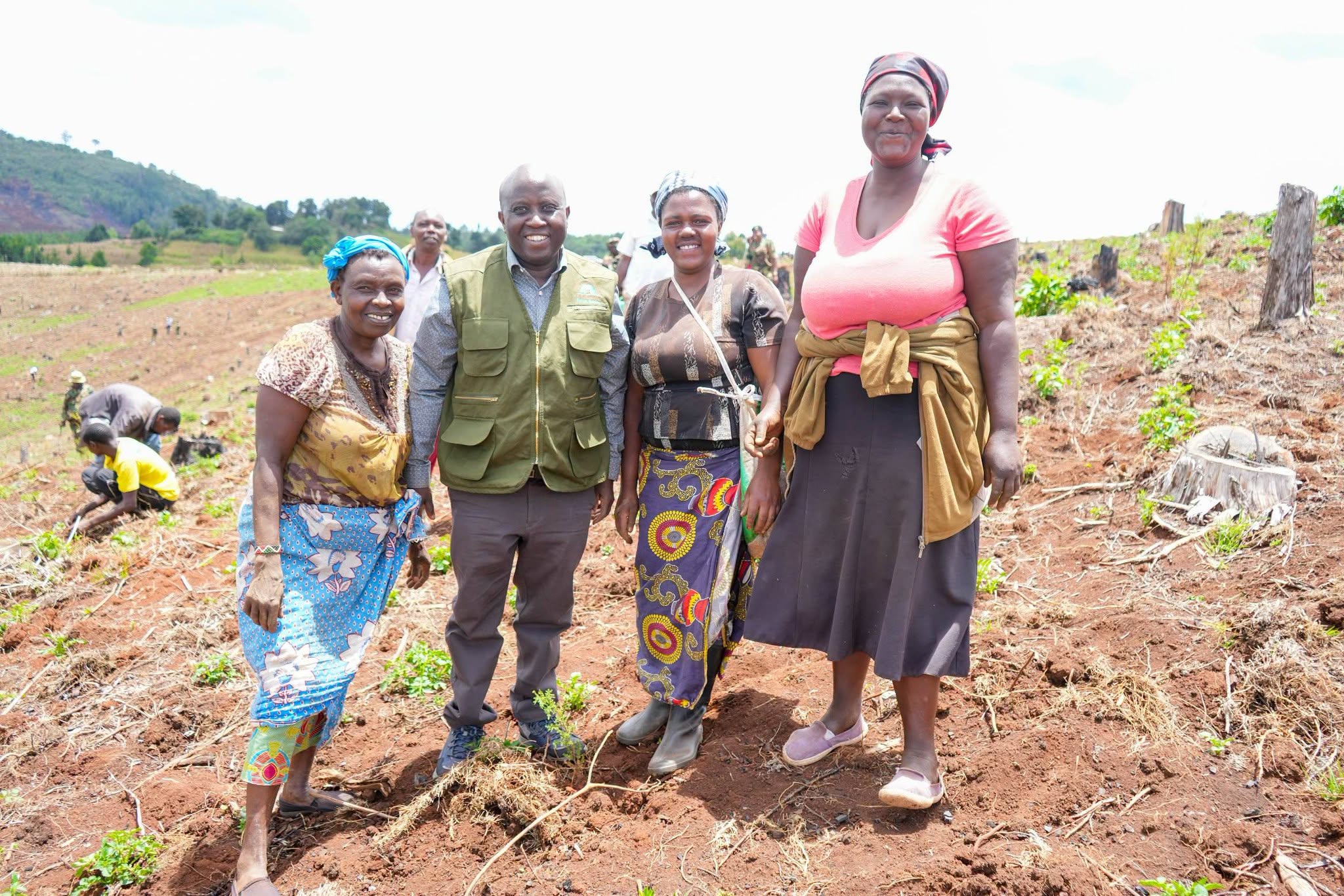 ICT PS Spearheads the planting of 10, 000 Tree Seedlings in Baringo County 