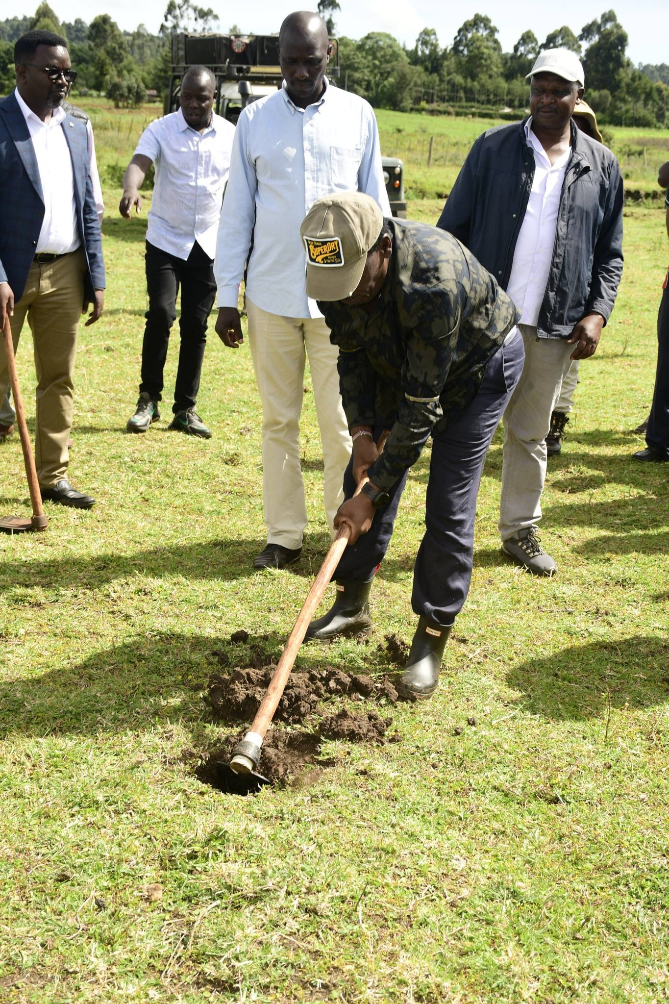ICT Cabinet Secretary Spearheads the planting of 20,000 tree seedlings in Nandi County
