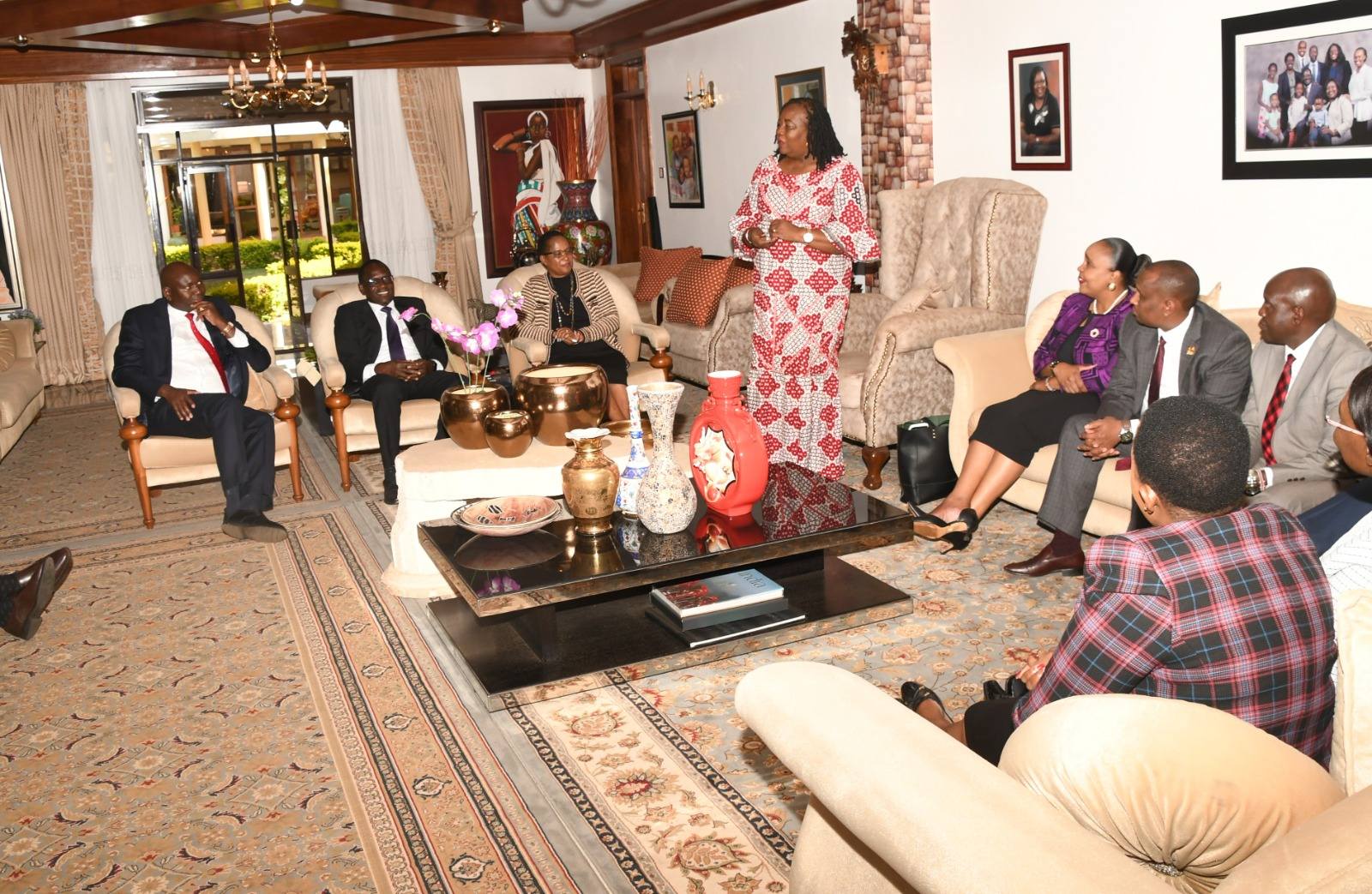 PS Isaboke Hands Over Official Raila Odinga Memorial Website to the Odinga Family