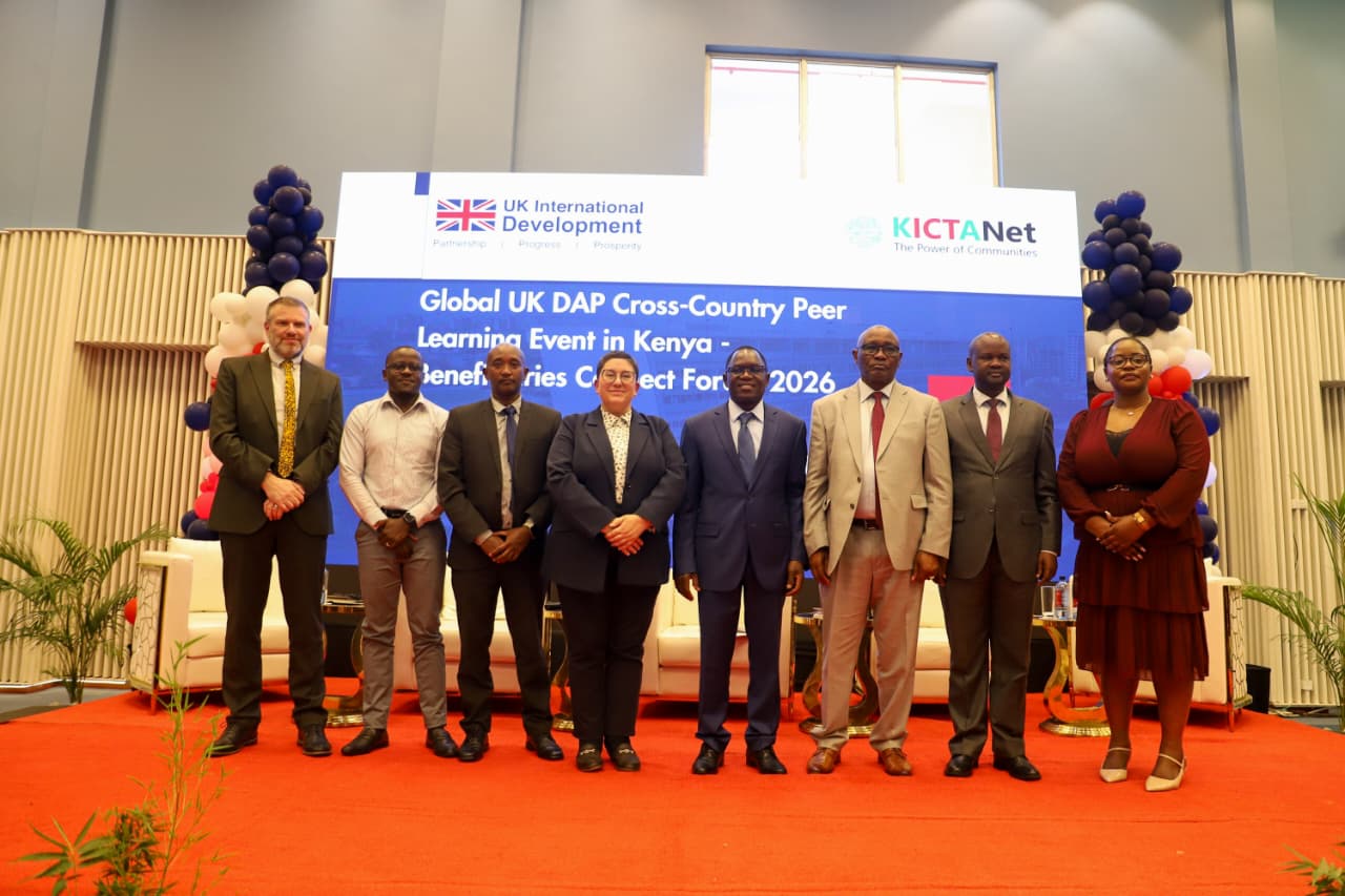 PS Isaboke Advances Sustainable Last-Mile Internet Connectivity at UK-DAP Peer Learning Event