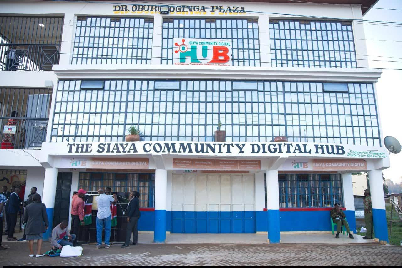 Launch of Siaya Community Digital Hub