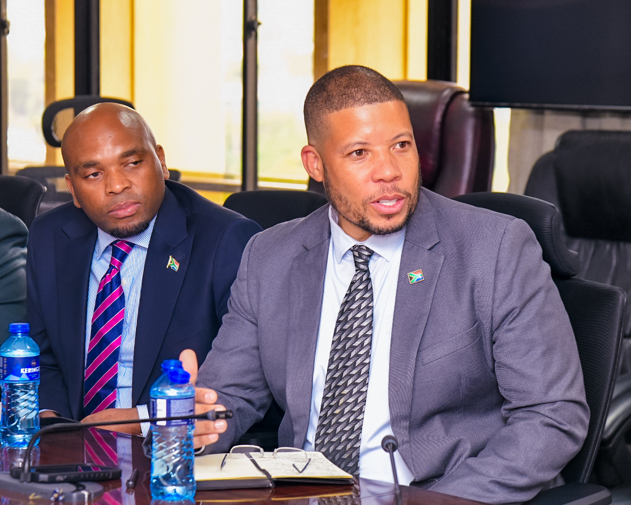 PS Stephen Isaboke Engages South Africa Delegation on Government Communication