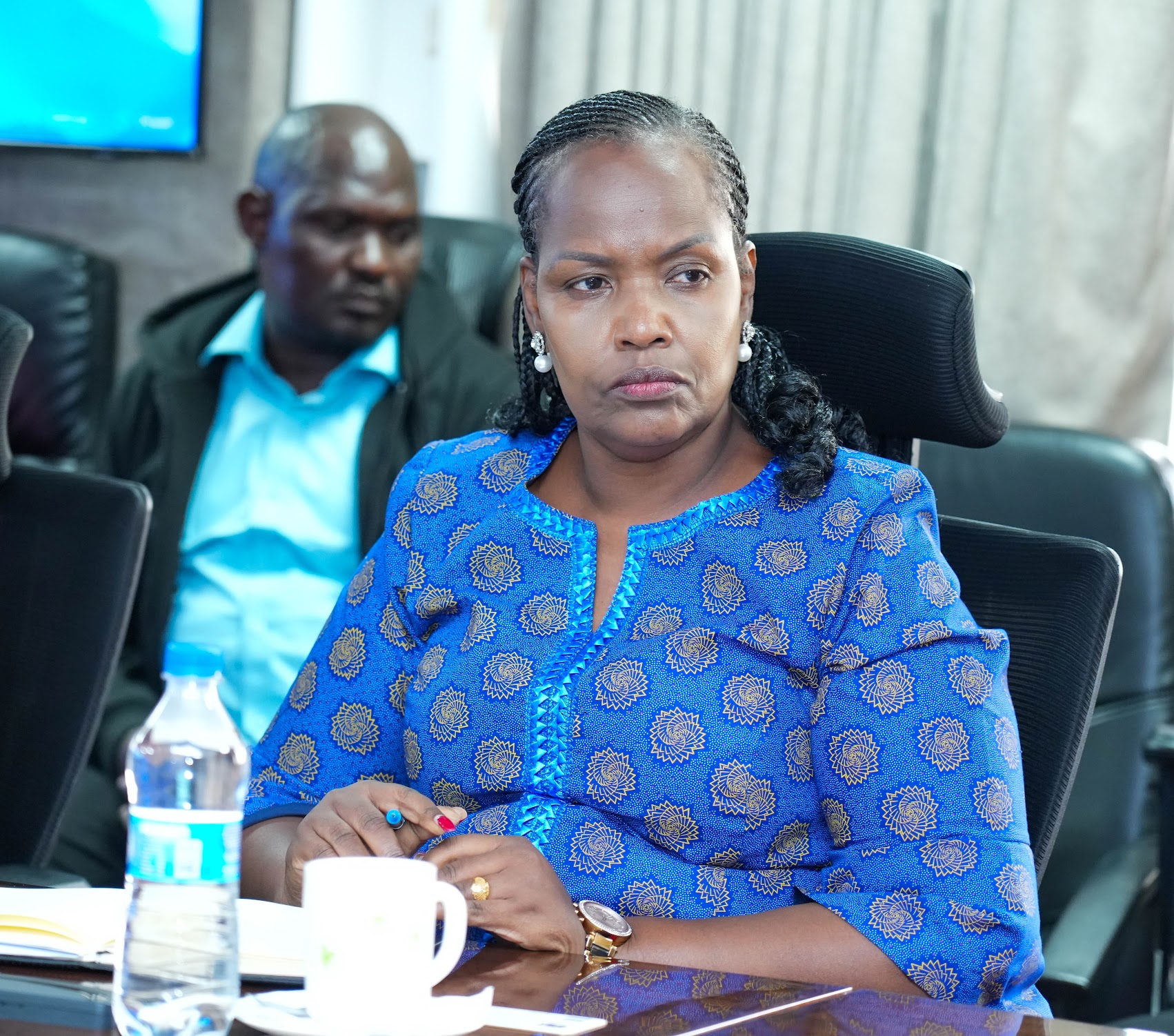 PS Tanui hosts a delegation from Botswana