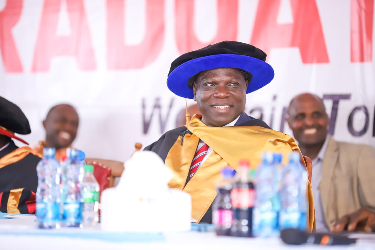 PS Isaboke Officiates KIMC Eldoret Campus Graduation Class of 2025