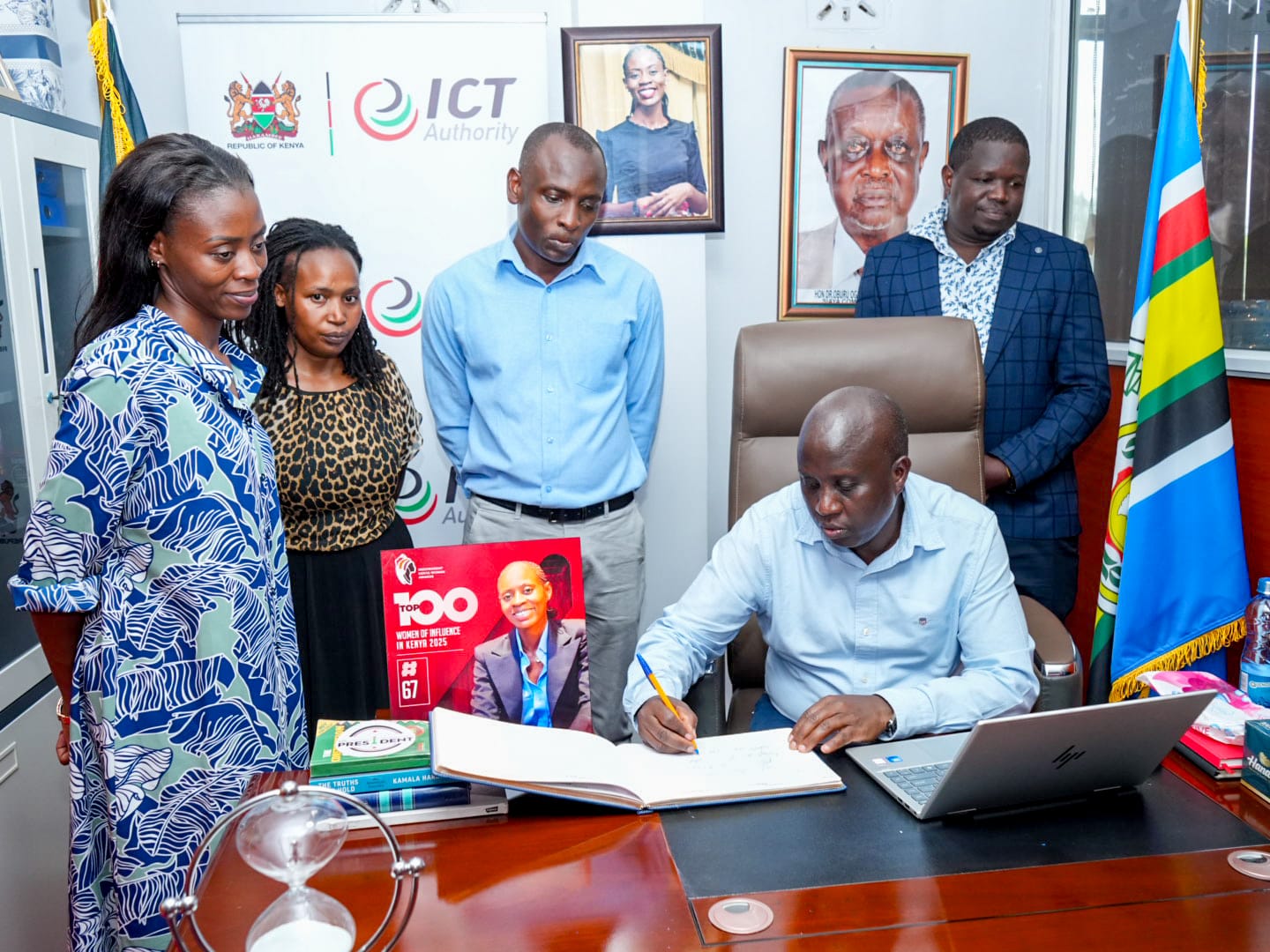 Inspection of Bondo Digital Hub and Siaya Digital Hub Centre of Excellence