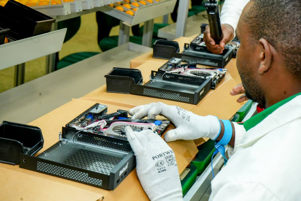 PS Tanui Tours Local Device Assembly Facility to Boost Jitume Digital Hubs