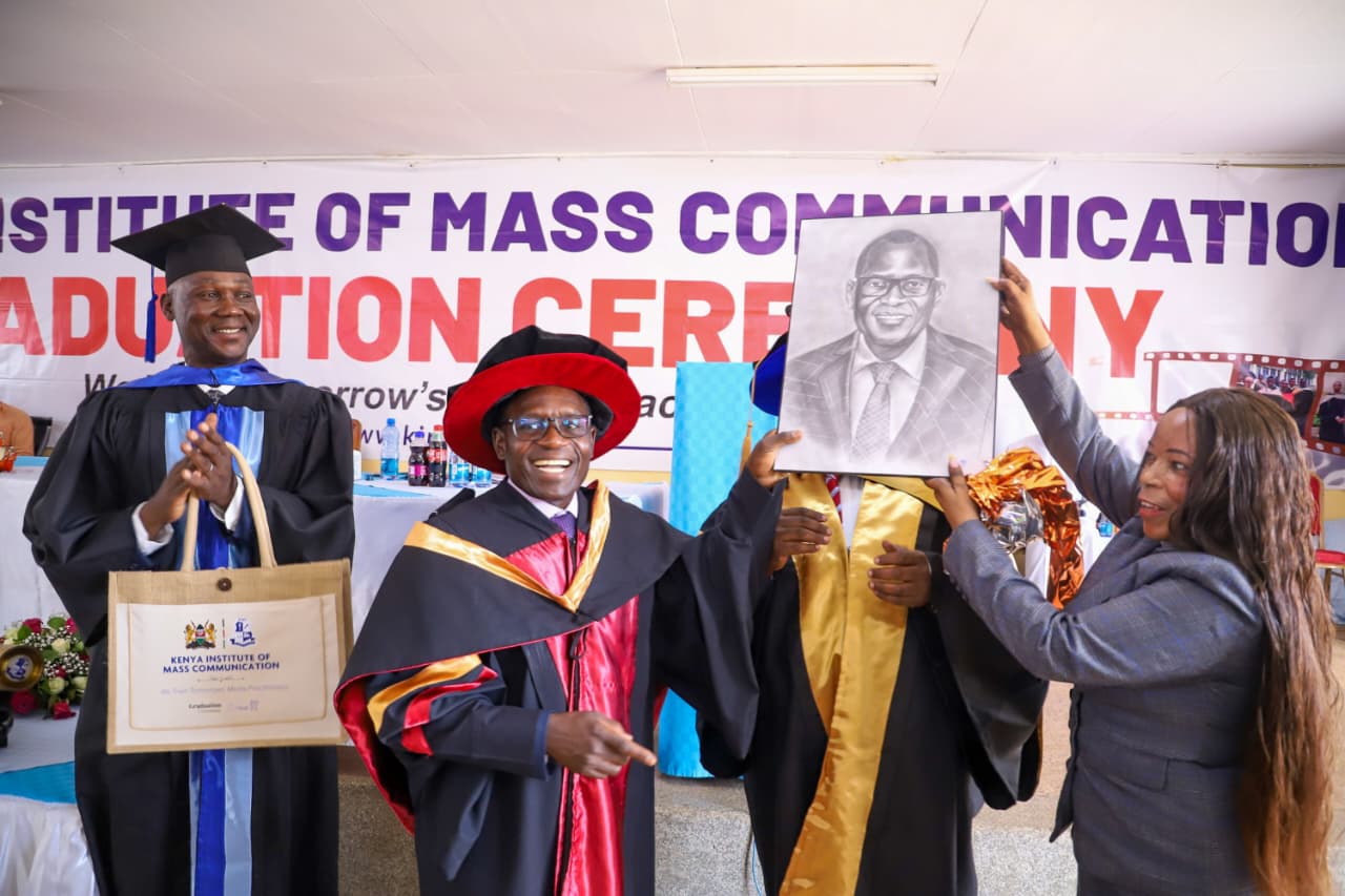PS Isaboke Officiates KIMC Eldoret Campus Graduation Class of 2025