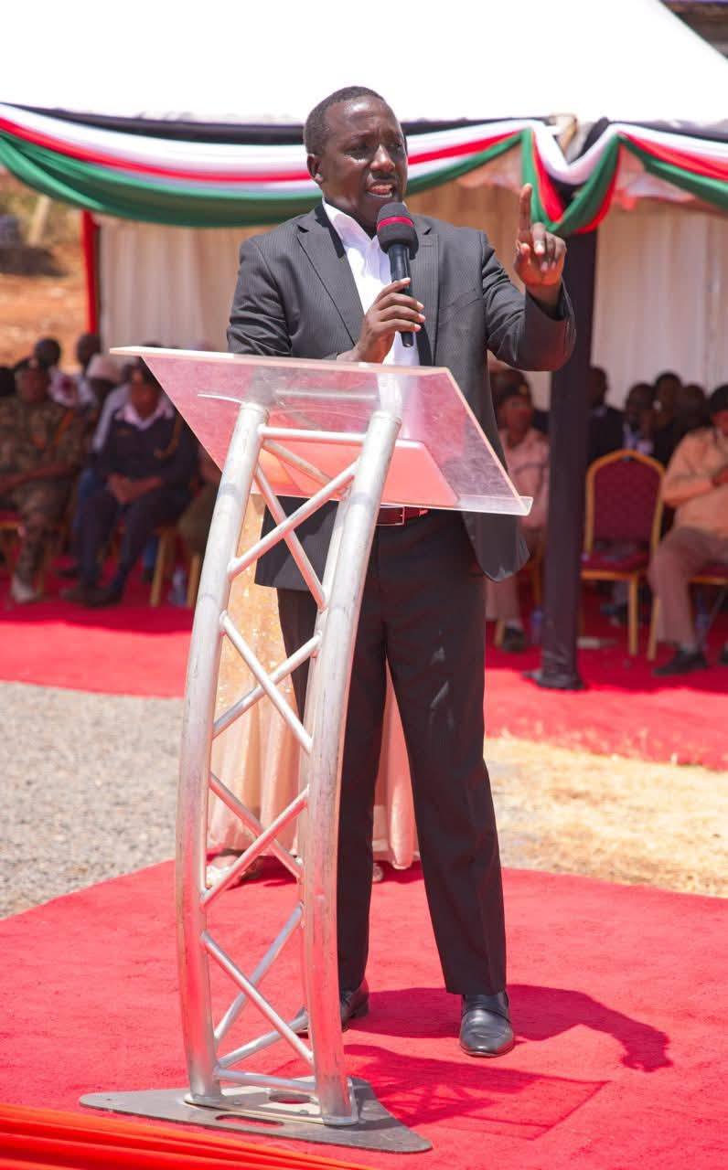 Foundation Stone Laying at Makuyu ICT Hub, Murang'a