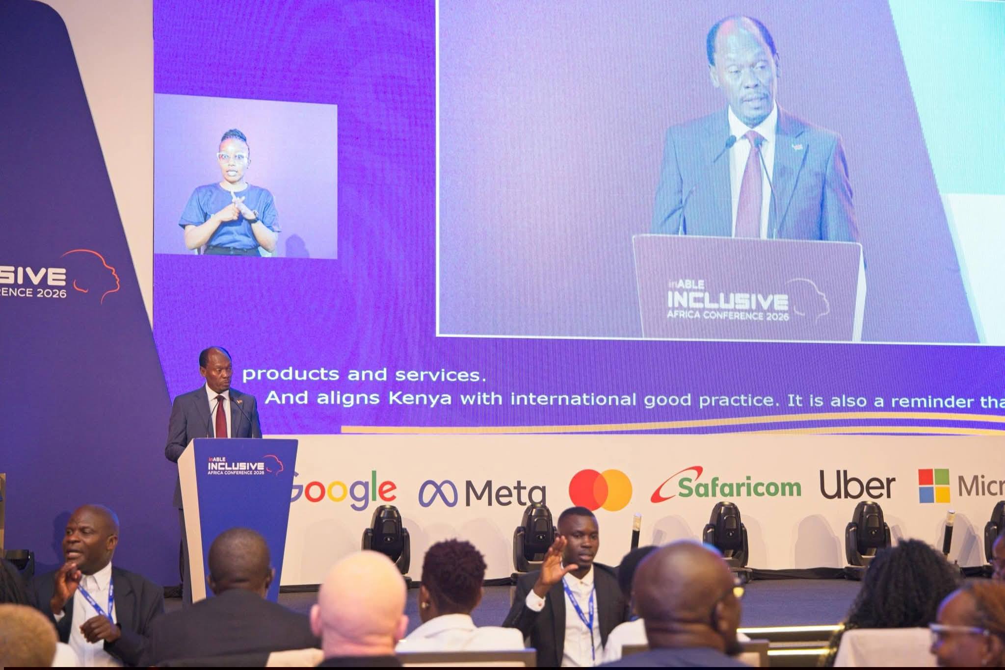H.E Hon. William Kabogo Gitau, EGH, officially opens the inAble Inclusive Africa Conference 2026
