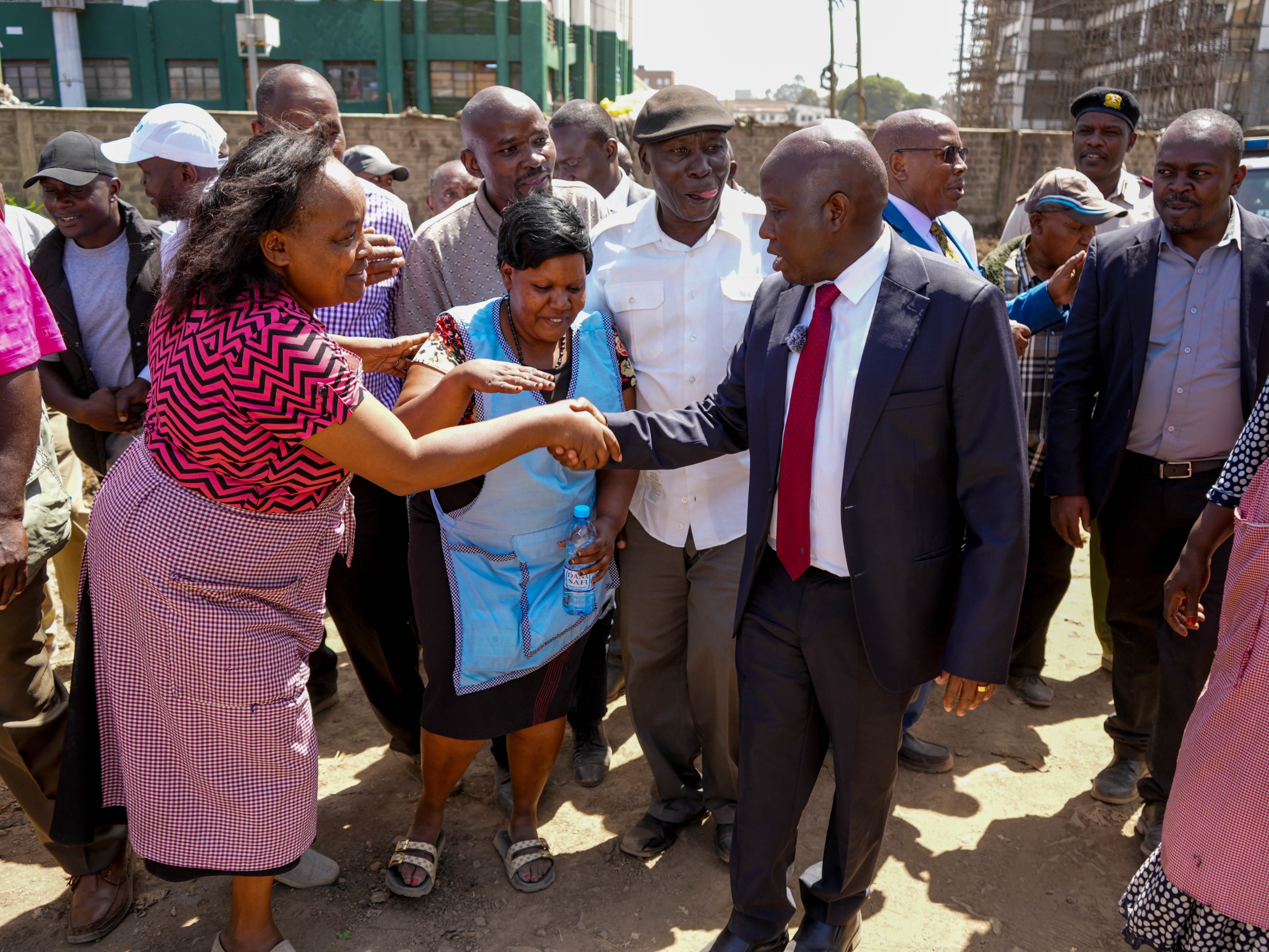 PS Tanui Reaffirms Ministry's Digital Commitment During Gikomba Market Visit