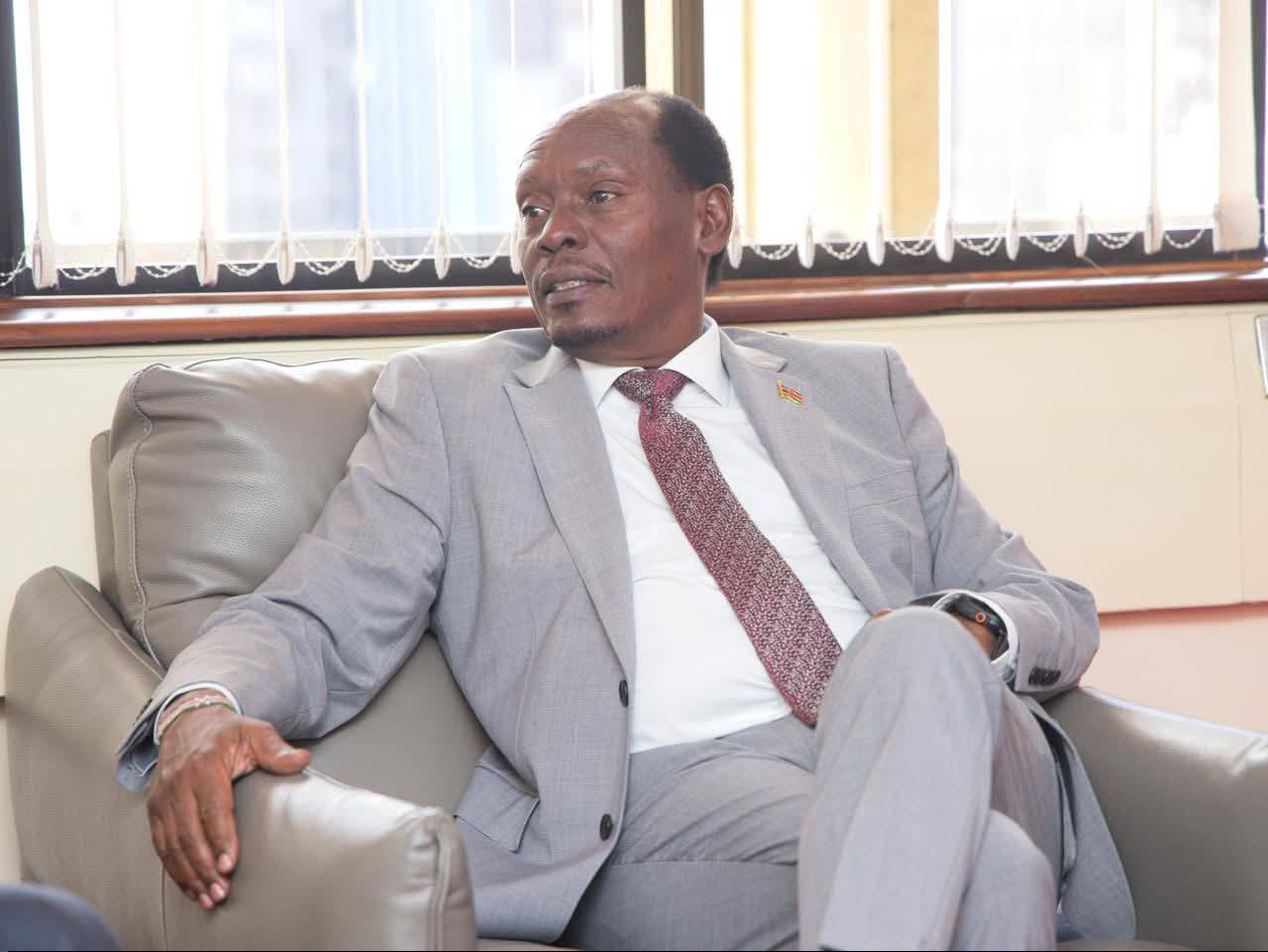 Cabinet Secretary William Kabogo, EGH, hosts his counterpart, Dr.Bosun Tijani, Nigerian Minister