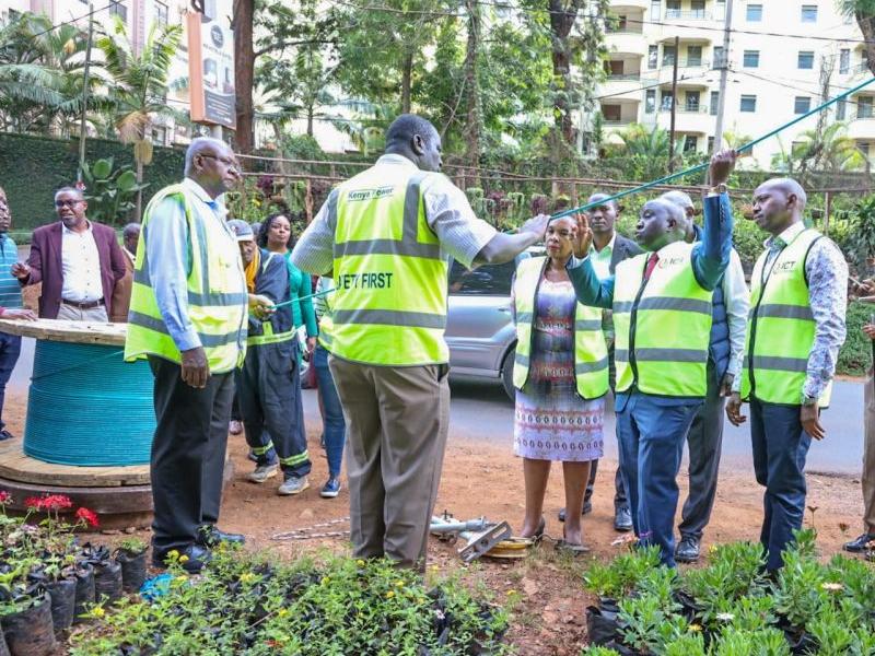 Expanding fibre connectivity Using Kenya Power lines
