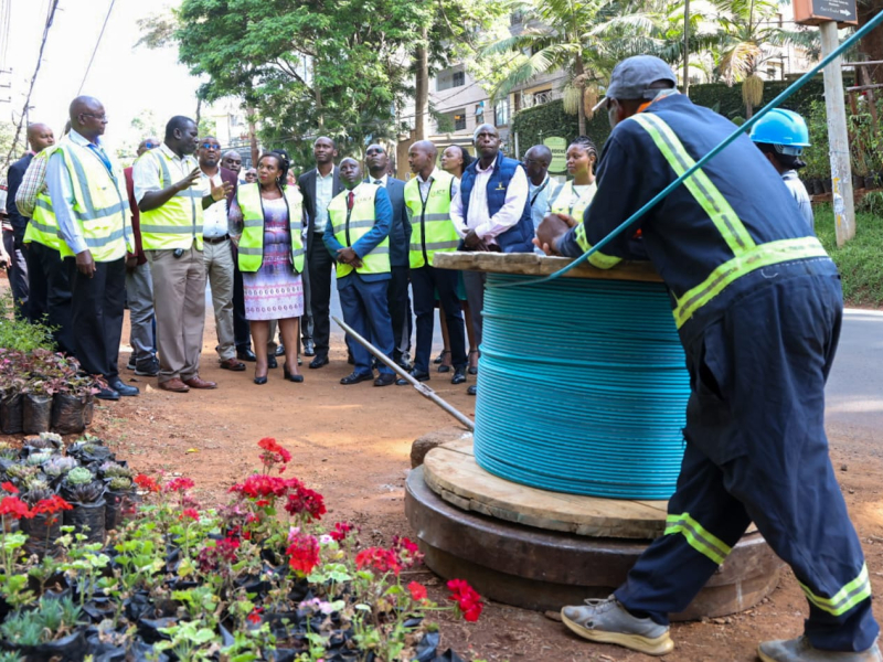 Expanding fibre connectivity Using Kenya Power lines