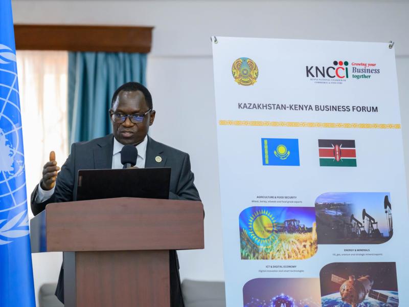 PS Stephen Isaboke, EBS, represented Cabinet Secretary Hon. William Kabogo, at the Kazakhstan-Kenya Business Forum in Nairobi.