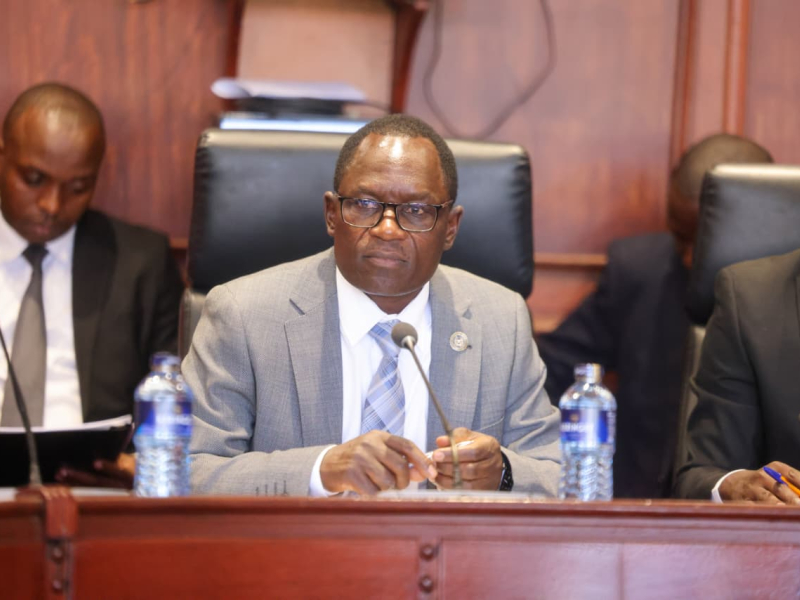 PS Stephen Isaboke at the Meeting