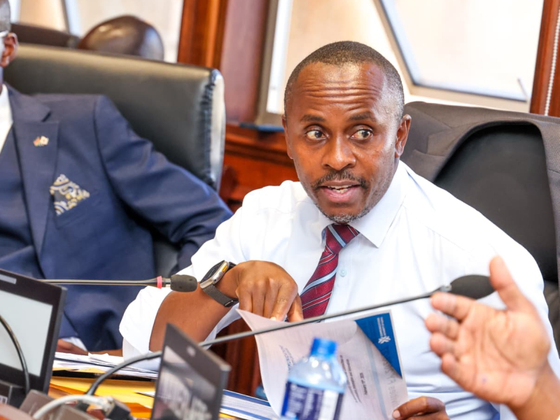 Dagoretti South MP, Hon John "KJ" Kiarie, who chairs the committee