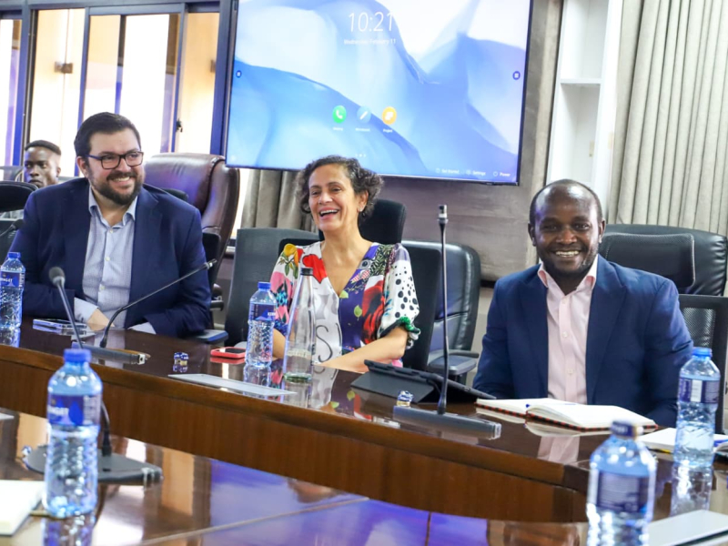 Part of the Delegation from GSMA