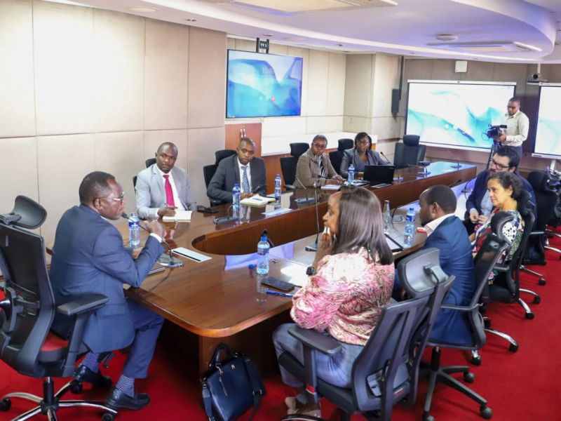 PS Stephen Isaboke, EBS, held a meeting with a high level delegation from GSMA