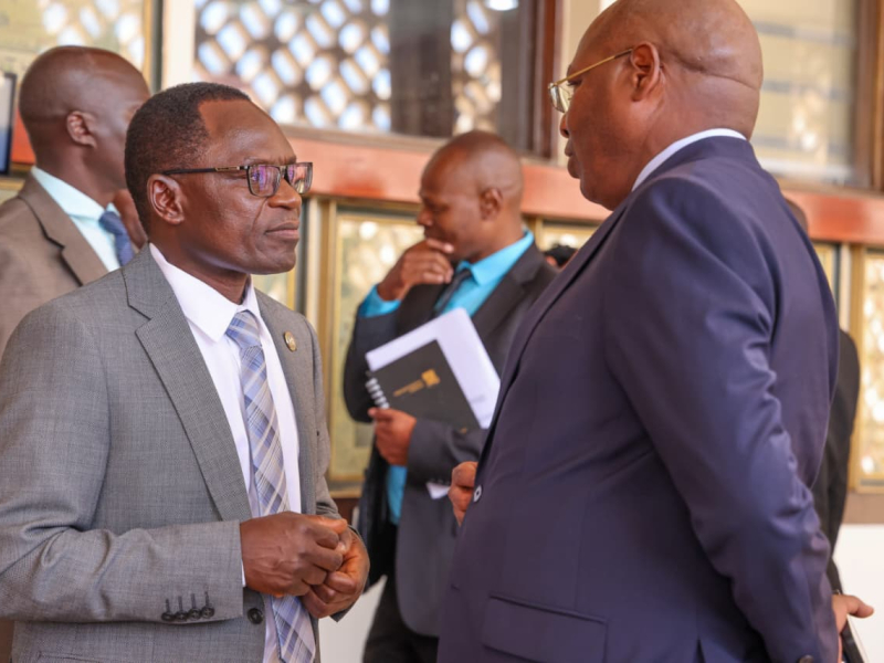 PS Isaboke Meets with the National Assembly Departmental Committee on Information, Communication and Innovation, chaired by Hon John “KJ” Kiarie, MP for Dagoretti South.