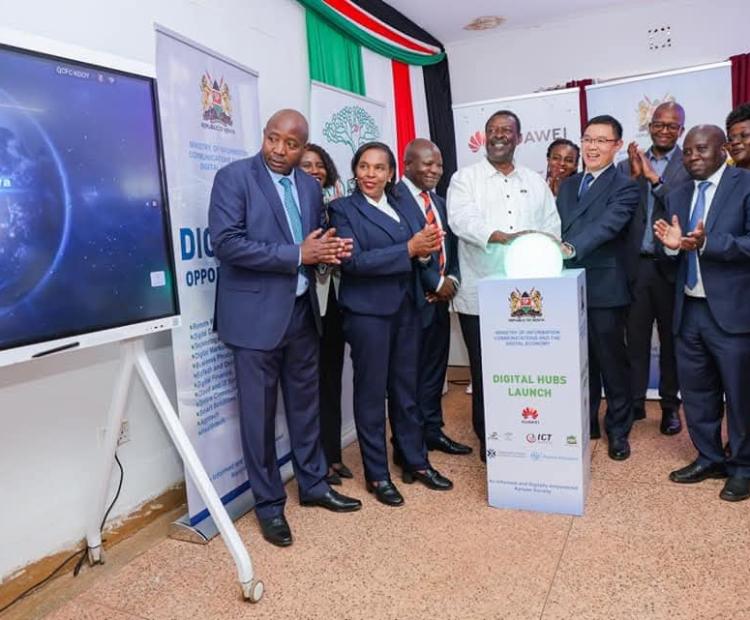 Government Commissions two Jitume Digital hubs in Kakamega County