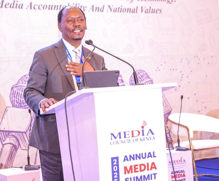 CS William Kabogo Opens Annual Media Summit, Launches Code of Conduct for Media Practice 2025