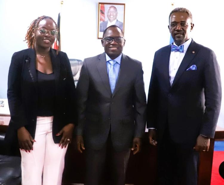 PS Isaboke  Engages with PAMRO Chair Ahead of Landmark Annual Conference