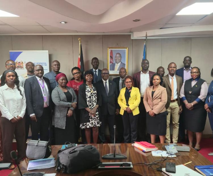 Ministry Hosts Liberian Delegation for Service Delivery Knowledge Exchange