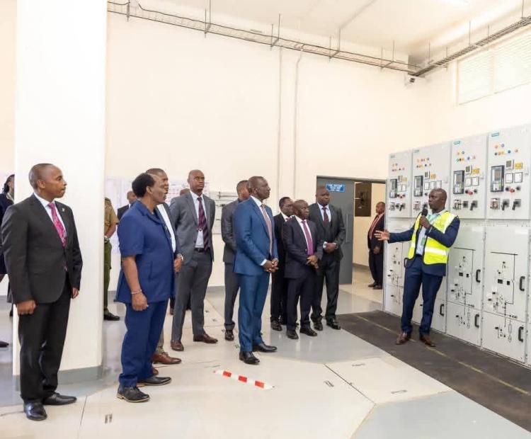 H.E. President William Samoei Ruto at the official 