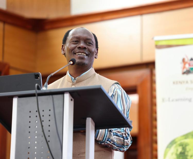 CS H.E. Hon. William Kabogo Gitau officially opens the Cyberweek Africa 2025
