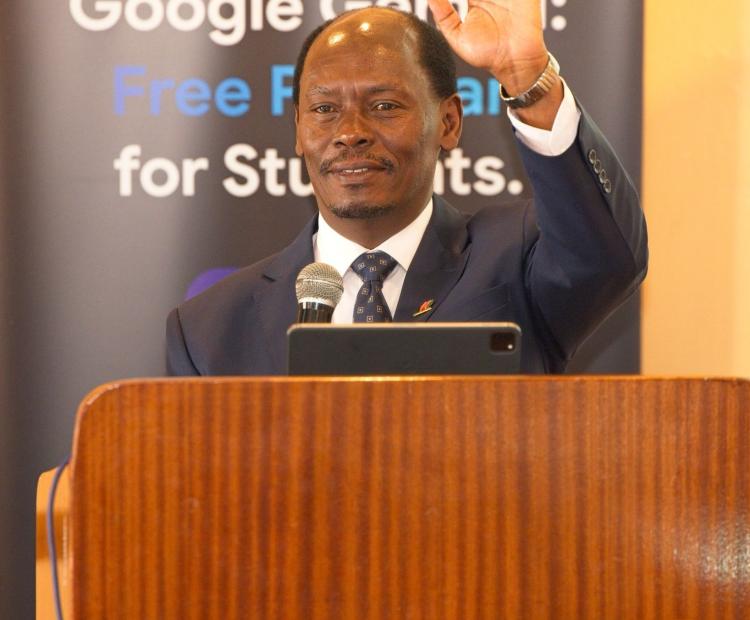 CS H.E. Hon. William Kabogo Gitau launch of Google Gemini Pro Plan for Kenyan Universities and College students