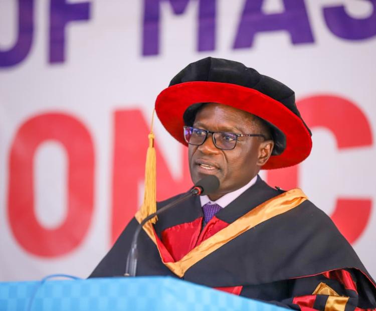 PS Isaboke Officiates KIMC Eldoret Campus Graduation Class of 2025