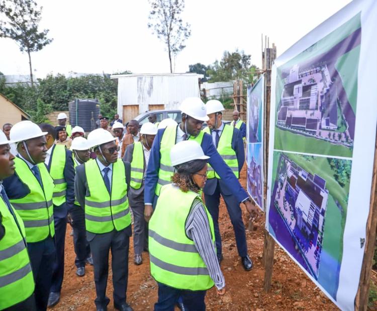 PS Stephen Isaboke Advances Whole-of-Government Approach in Kisii Cancer Centre Inspection