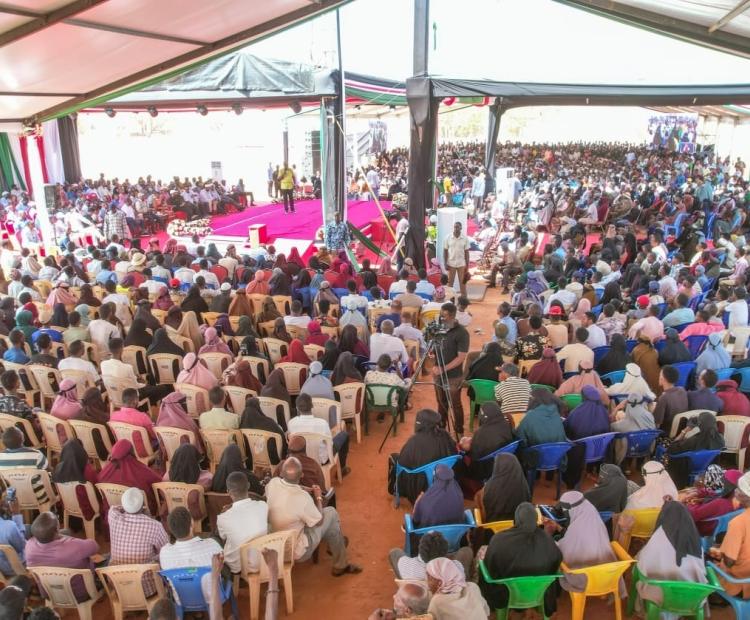 NYOTA Business Start-up Capital disbursement in the North Eastern Cluster