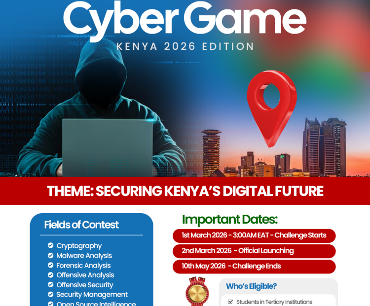 Dive into CyberGame Kenya 2026 Edition!