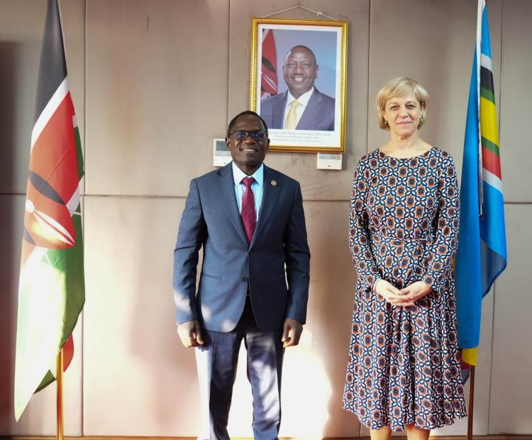 PS Isaboke Holds Talks with European Commission on Digital Cooperation