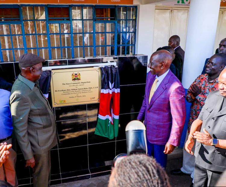 Launch of Siaya Community Digital Hub