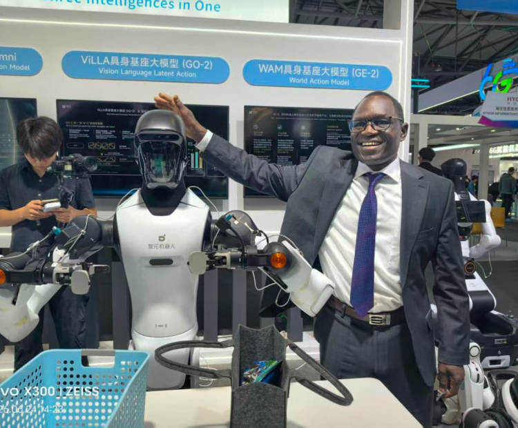 PS Stephen Isaboke, EBS, is representing Kenya at the MWC Shanghai 2026