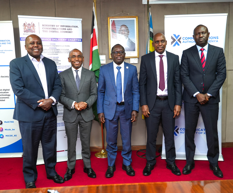 PS Stephen Isaboke, EBS and the mobile operator CEOs
