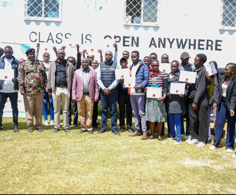 330 Elgeyo Marakwet Youth Graduate from Huawei DigiTruck Digital Skills Programme